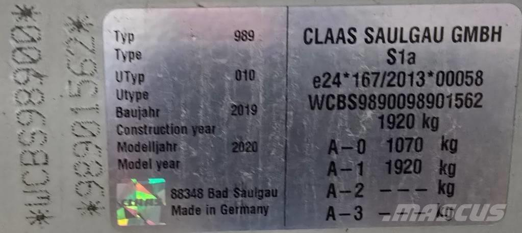 CLAAS Liner 3100 Sakupljači