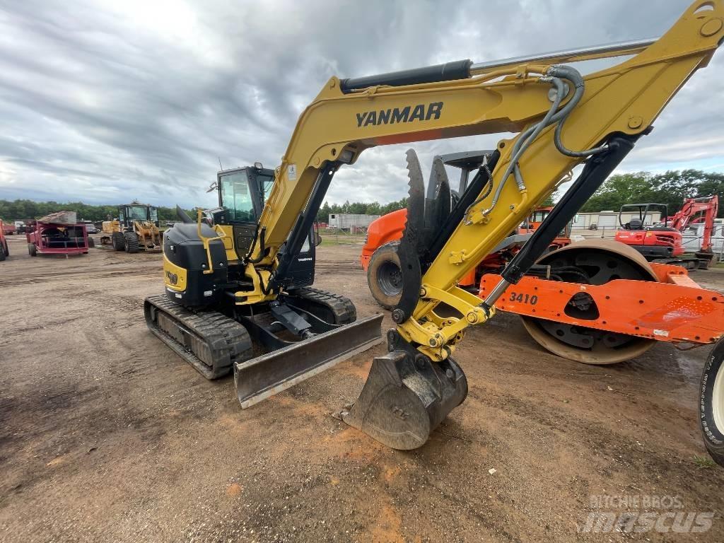 Yanmar Vio 80-1 Bageri guseničari