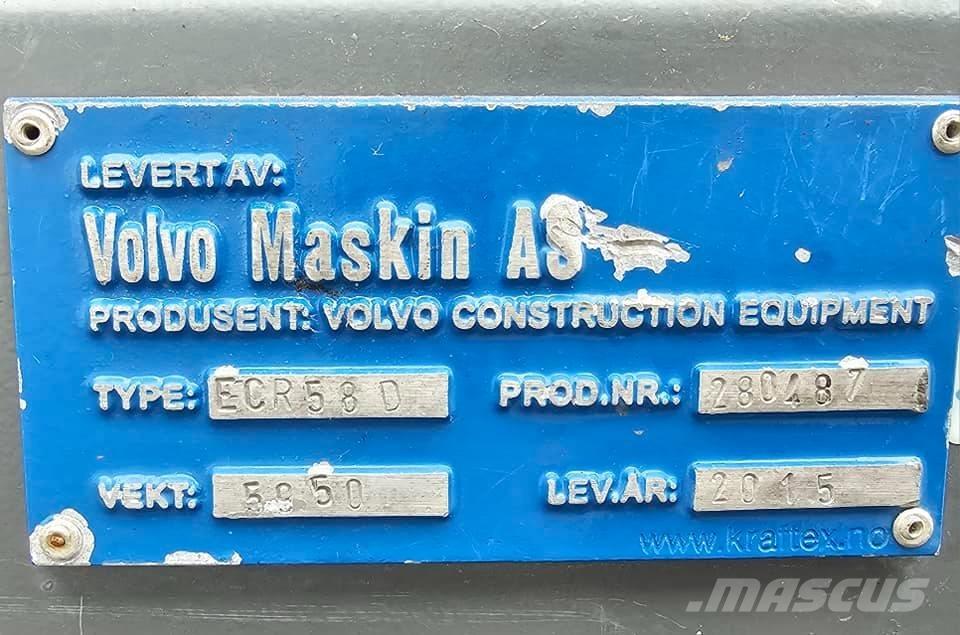 Volvo ECR 58 D Mini bageri < 7t