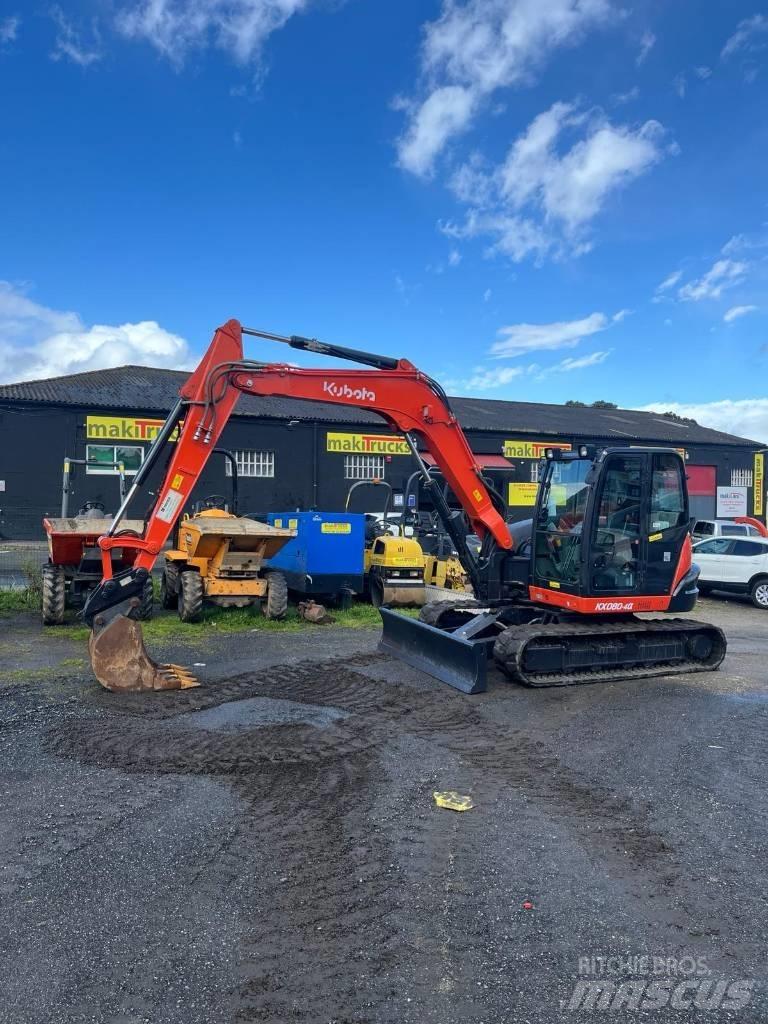 Kubota KX 080-4a Midi bageri 7t – 12t