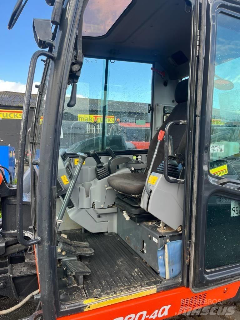 Kubota KX 080-4a Midi bageri 7t – 12t