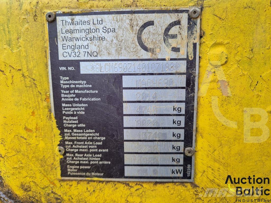 Thwaites MACH690 Zglobni damperi