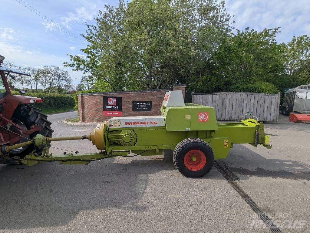 CLAAS Markant 55 Prese/balirke za četvrtaste bale
