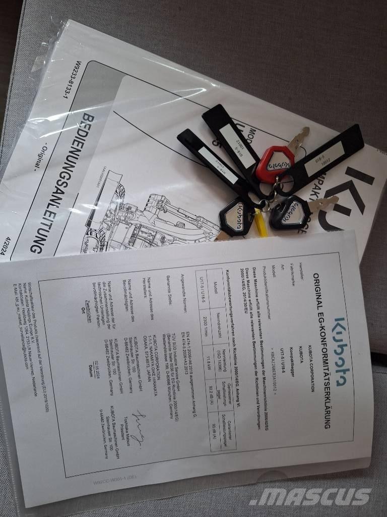 Kubota U 18-5 Mini bageri < 7t