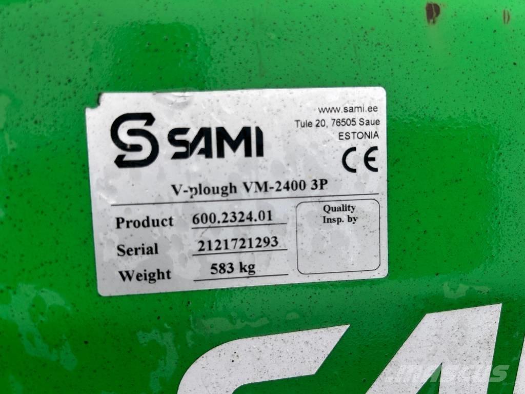 Sami VB2400 Snežne daske i plugovi