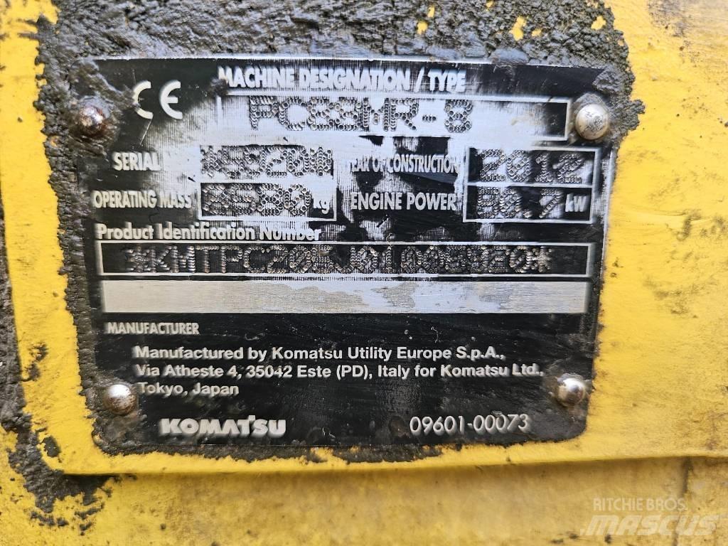 Komatsu PC 88 MR-8 Midi bageri 7t – 12t