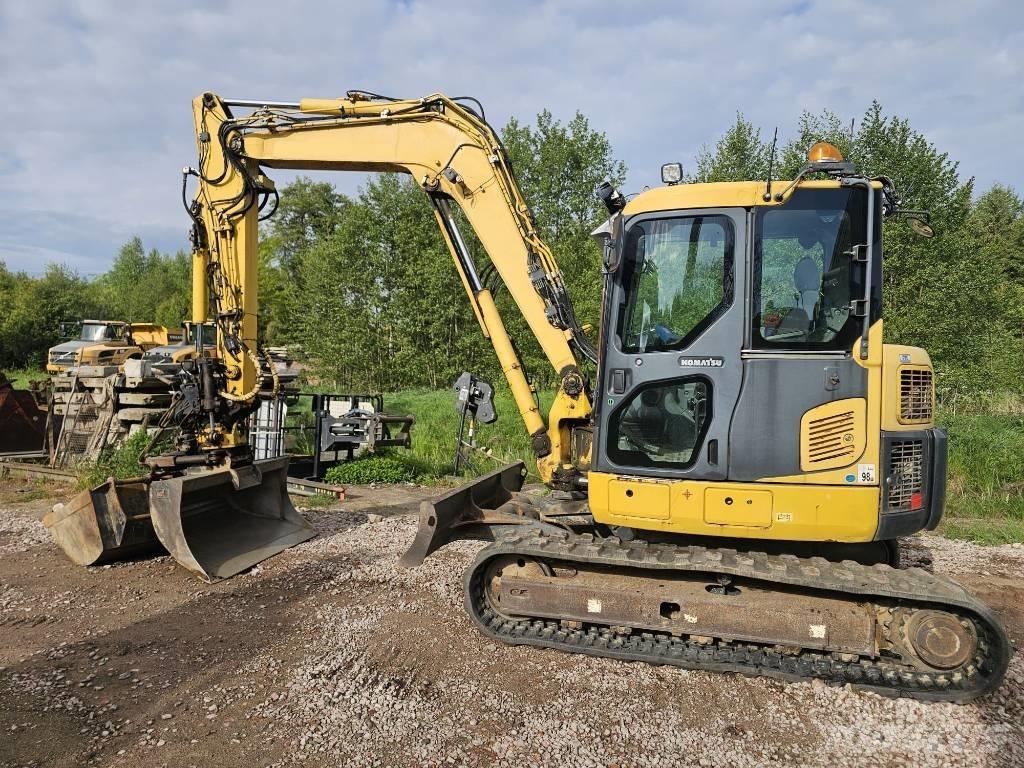 Komatsu PC 88 MR-8 Midi bageri 7t – 12t