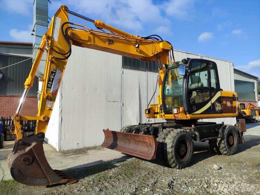 JCB JS 145 W Bageri točkaši