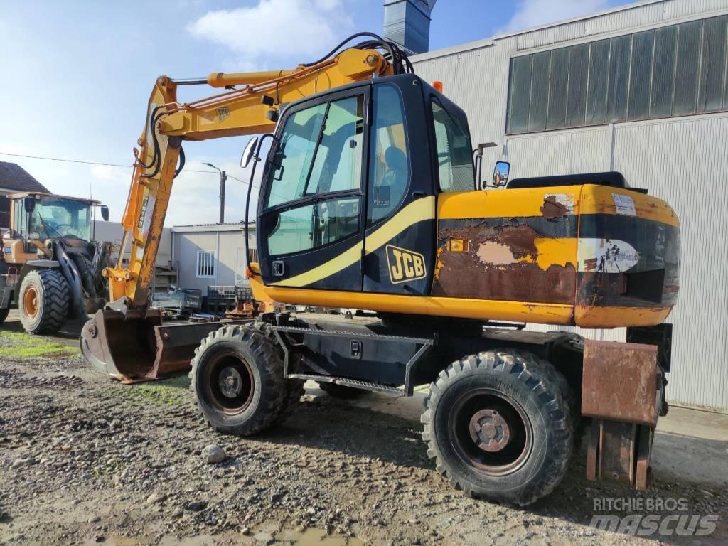 JCB JS 145 W Bageri točkaši