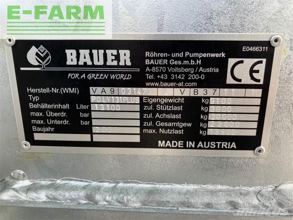Bauer poly 131 Poluprikolice cisterne