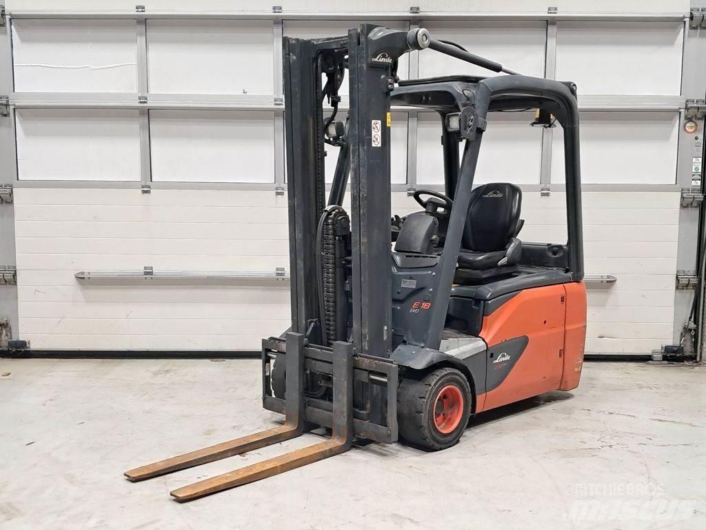 Linde E18-02 Električni viljuškari