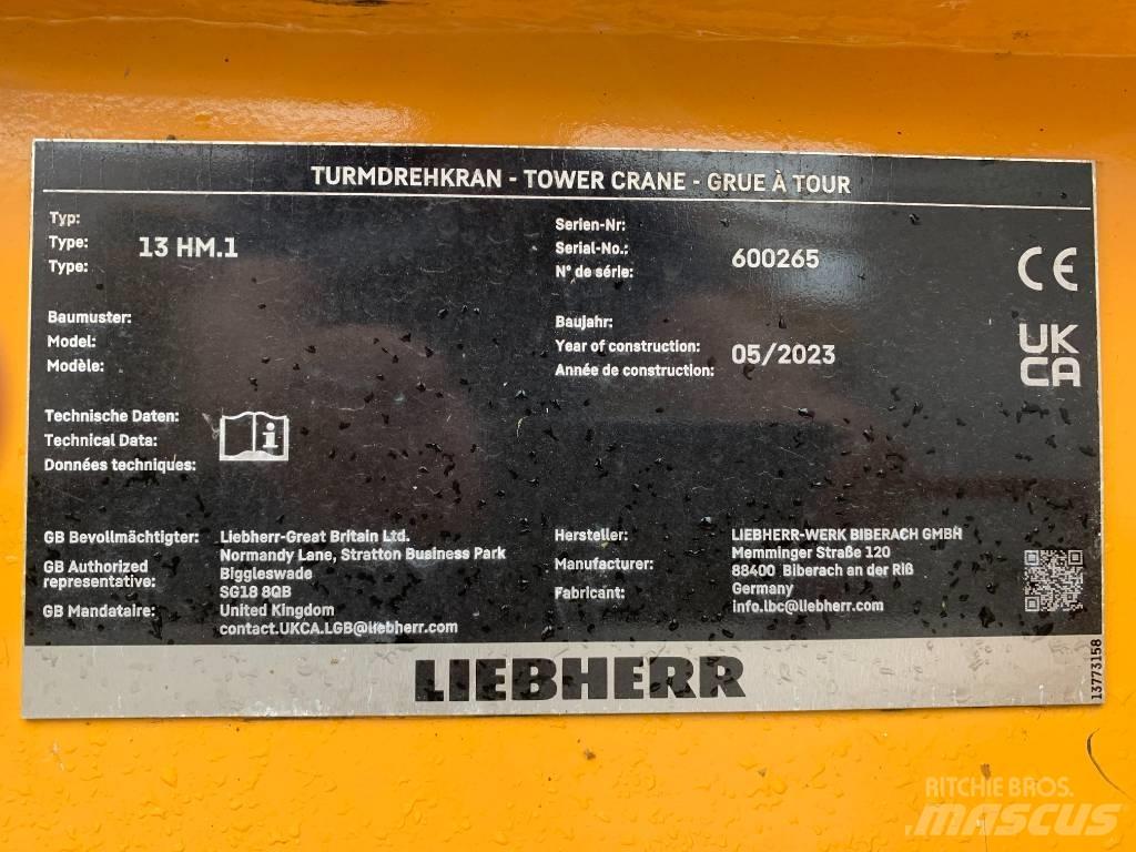 Liebherr 13HM Kranovi tornjevi