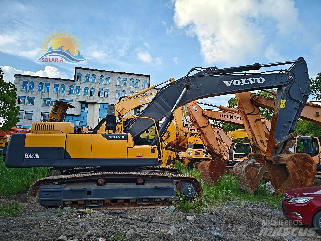 Volvo EC 480 D L Bageri guseničari