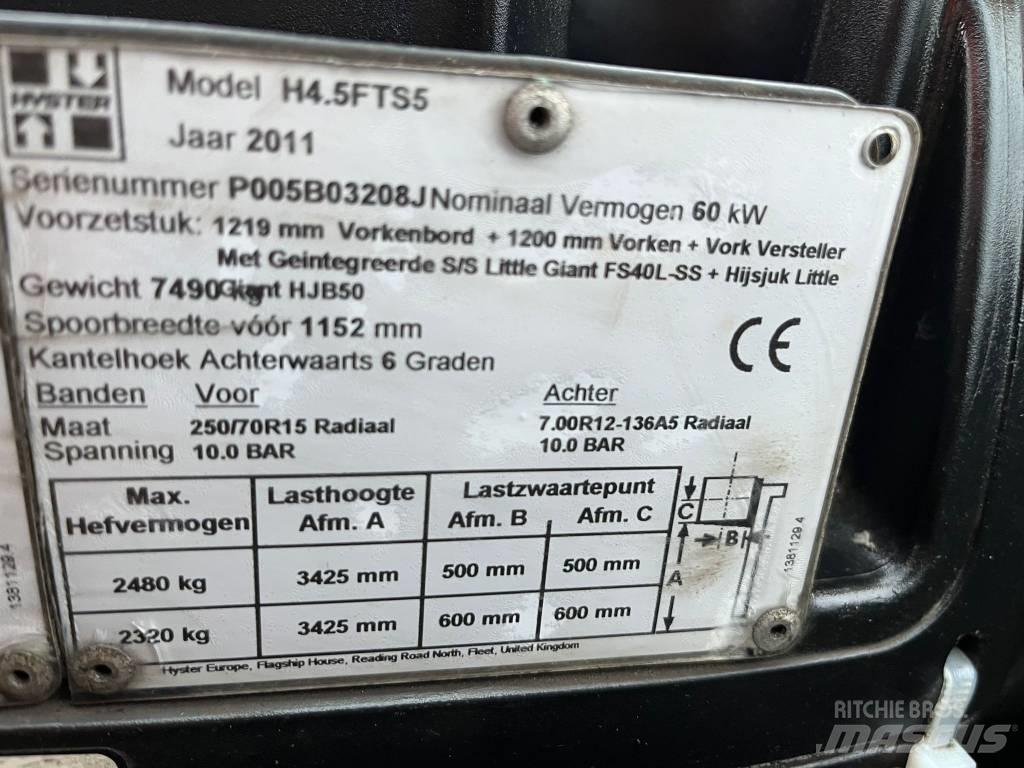 Hyster H4.5 Dizelski viljuškari
