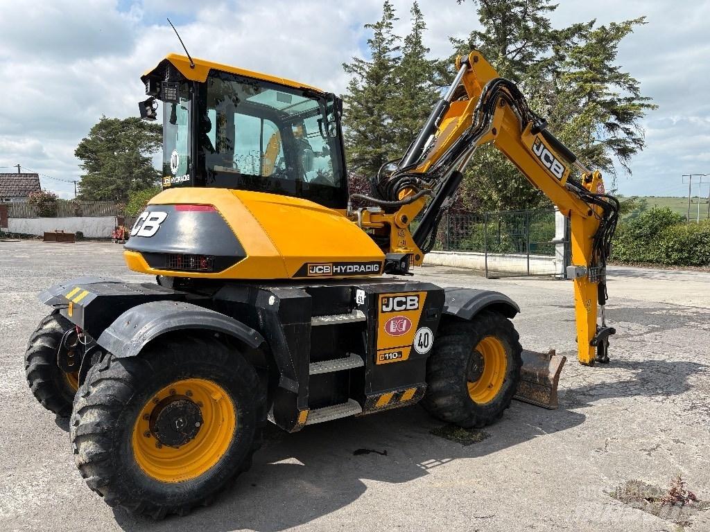 JCB Hydradig HD110T Bageri točkaši