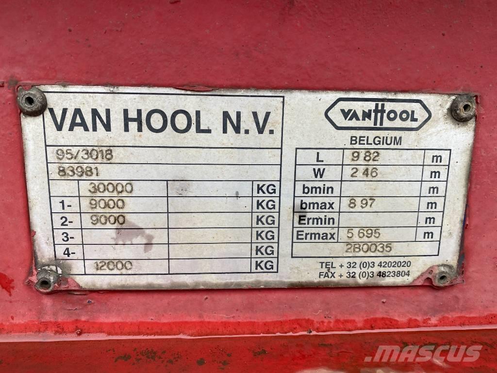 Van Hool W4757145090 Sanduk poluprikolice
