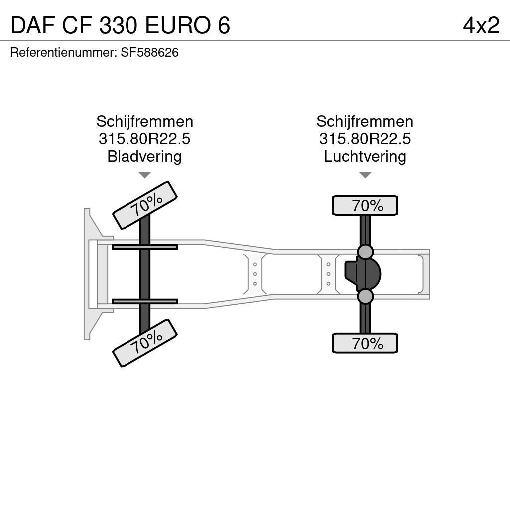 DAF CF 330 EURO 6 Tegljači