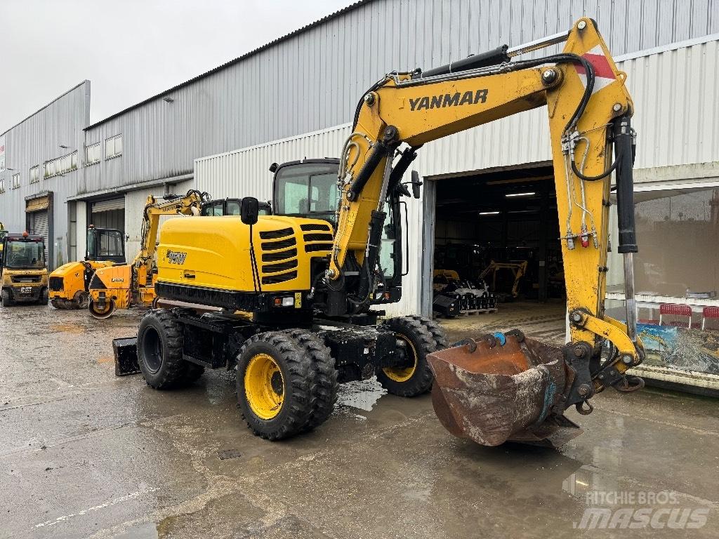 Yanmar B95W (40408) Bageri točkaši