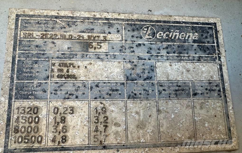 Lecinena SD220LD Kiper poluprikolice
