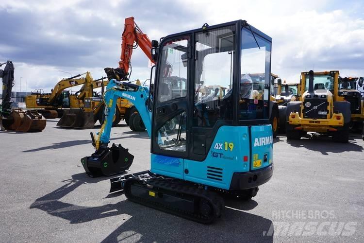 Airman AX19-7 Mini bageri < 7t