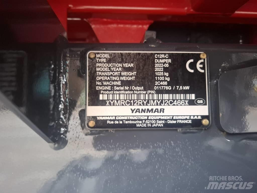 Yanmar C 12 R-C Damperi za gradilište