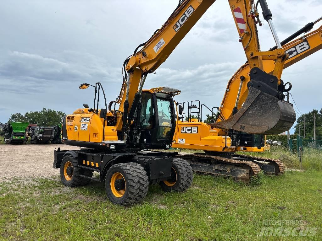 JCB JS 145 W Bageri točkaši