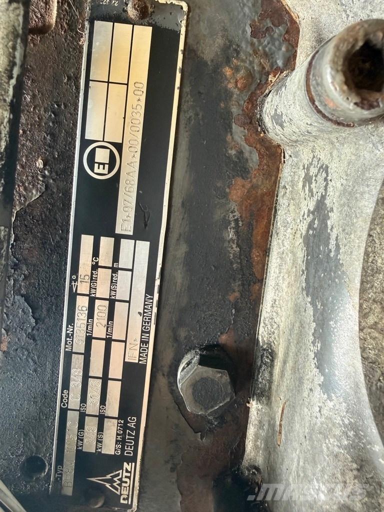 Deutz BF8M1015 C Motori za građevinarstvo