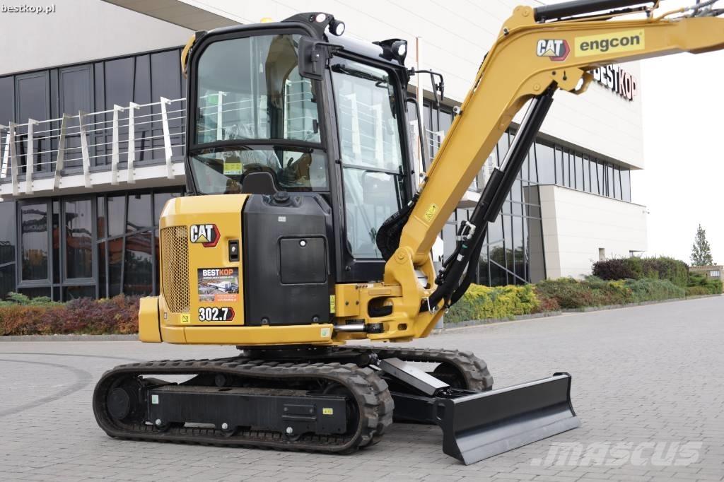 CAT 302.7 CR Mini bageri < 7t