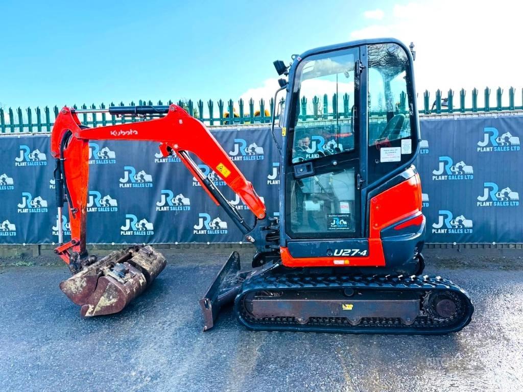 Kubota U 27-4 Mini bageri < 7t