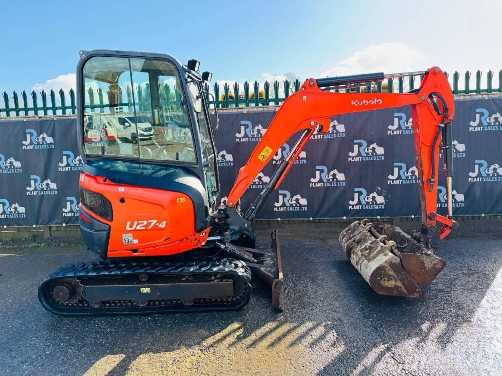 Kubota U 27-4 Mini bageri < 7t