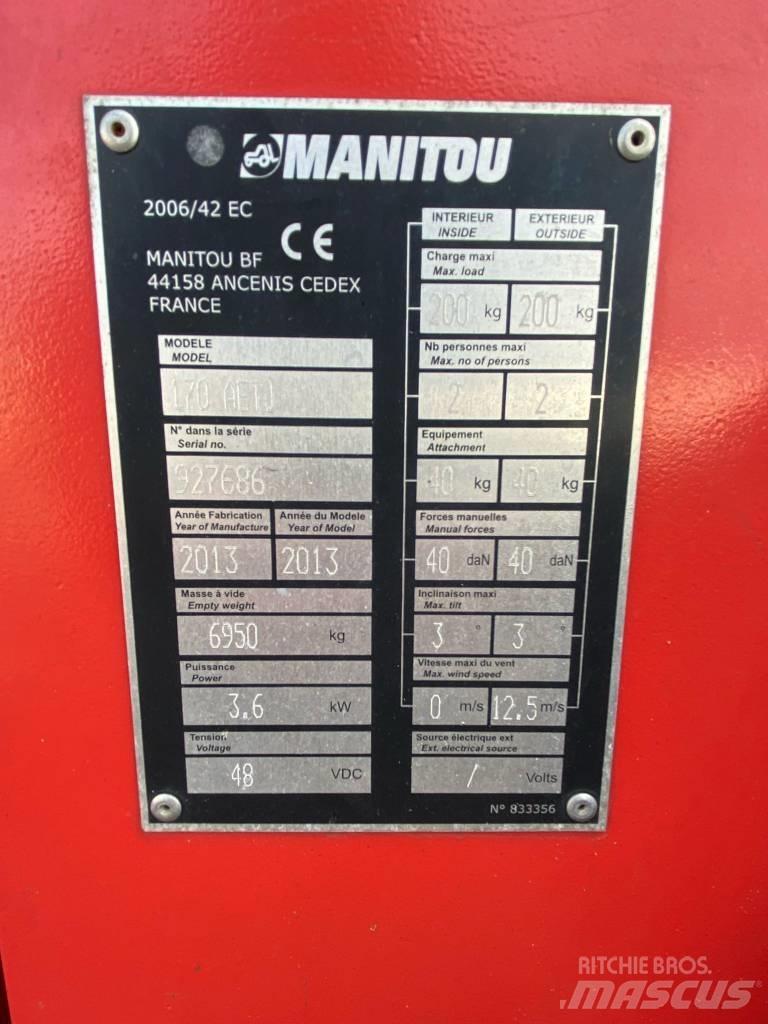 Manitou 170AETJ-L Zglobne podizne platforme