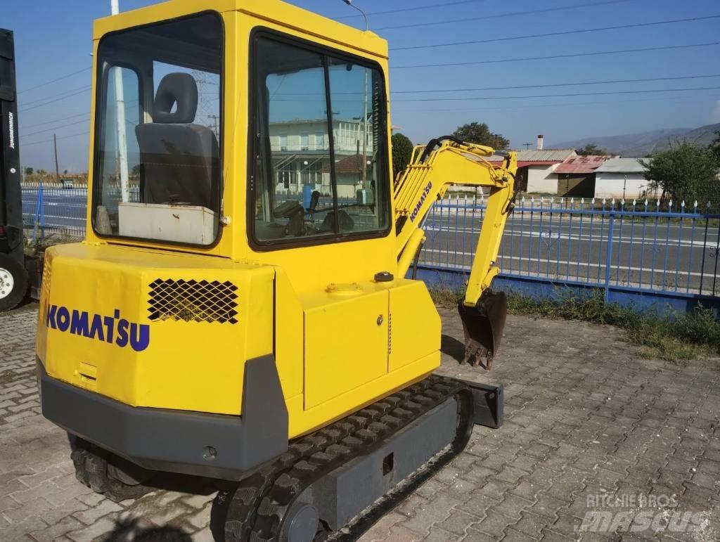 Komatsu PC 10 Bageri guseničari