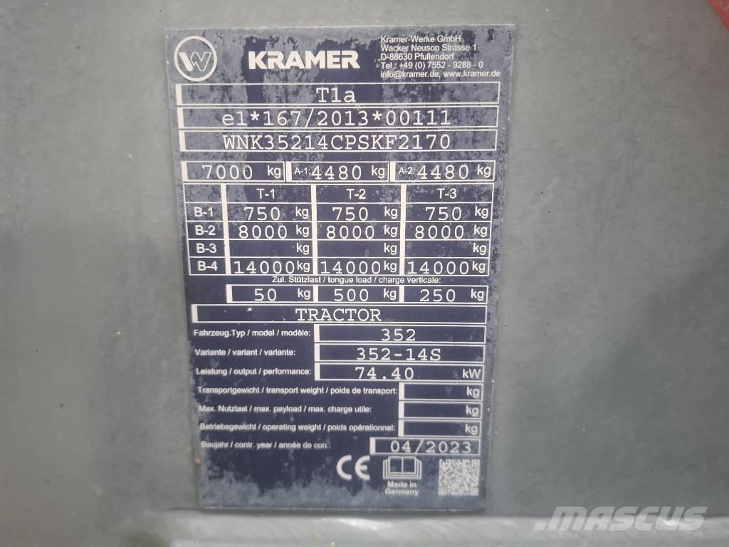 Kramer 8115 Utovarivači na točkove