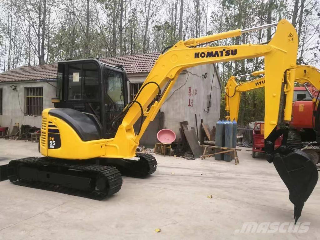 Komatsu pc55mr Bageri guseničari