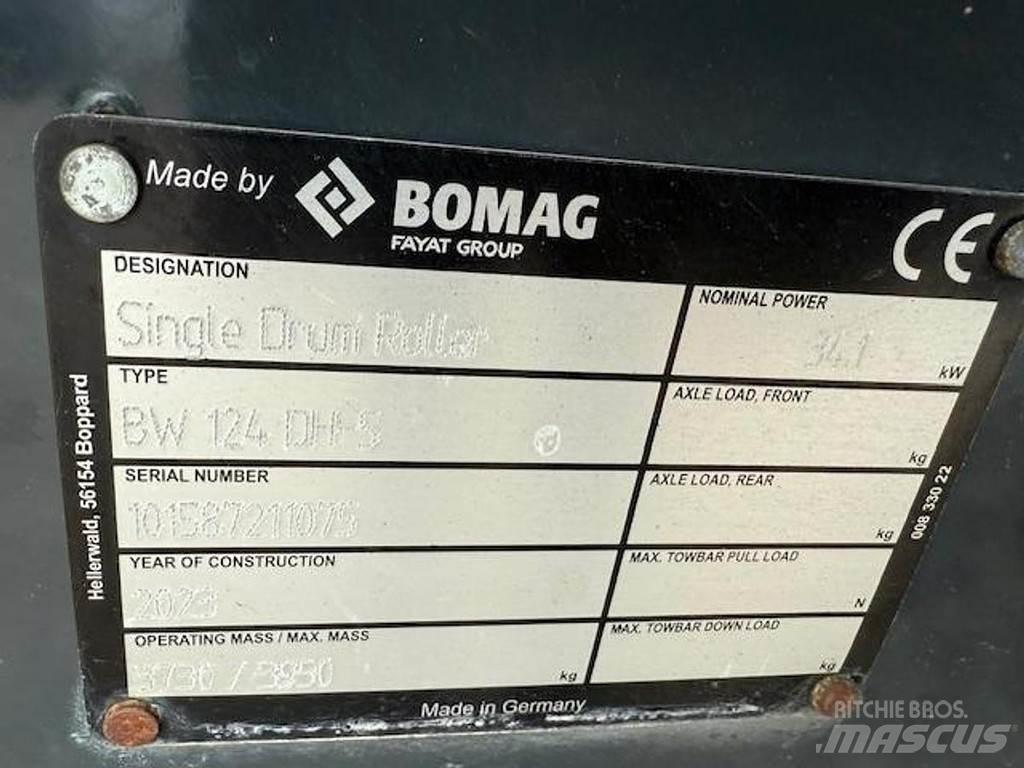 Bomag 124 DH-5 Valjci sa jednim bubnjem