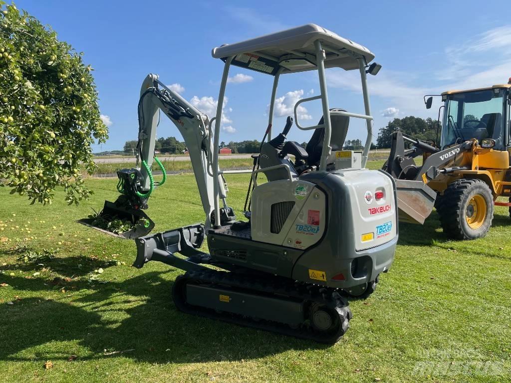 Takeuchi TB 20 E Mini bageri < 7t