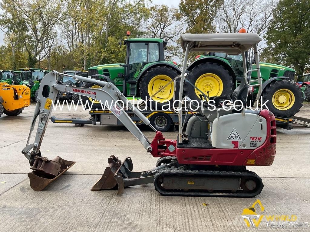 Takeuchi TB 216 Mini bageri < 7t