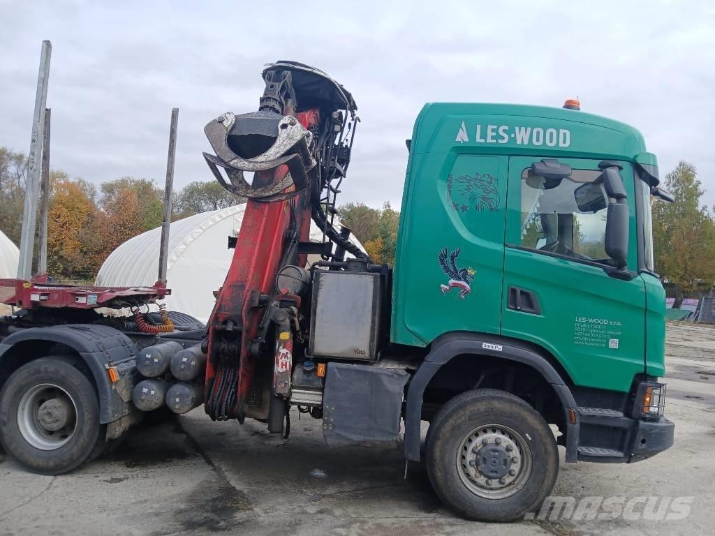 Scania G 500 XT Kamioni za drva Šticari