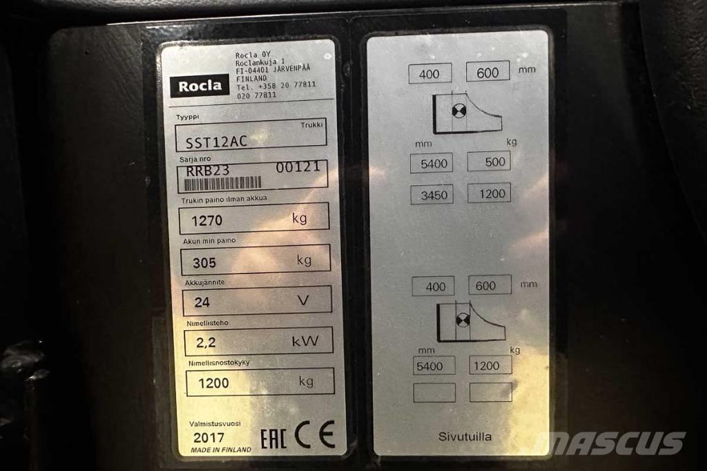 Rocla SST 12 AC Samopogonski ručni viljuškari