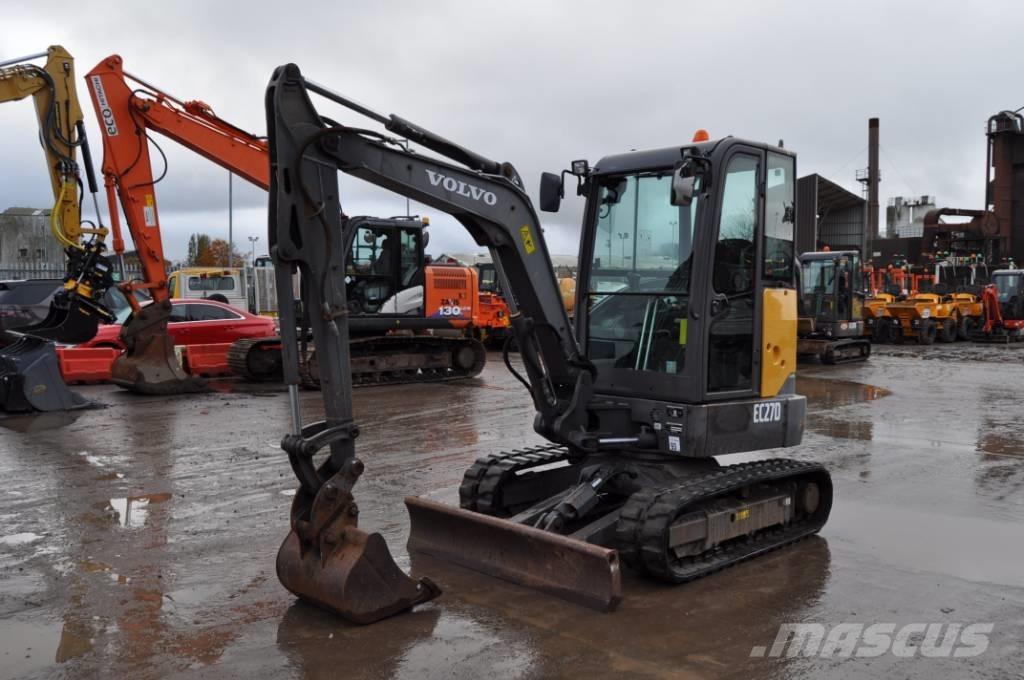 Volvo EC 27 D Mini bageri < 7t