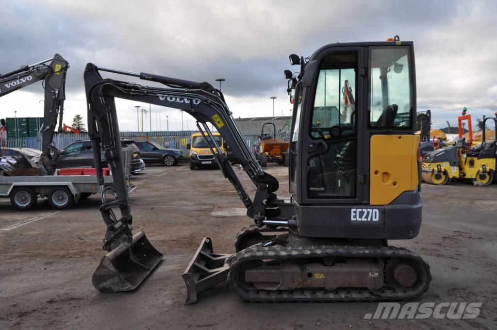 Volvo EC 27 D Mini bageri < 7t