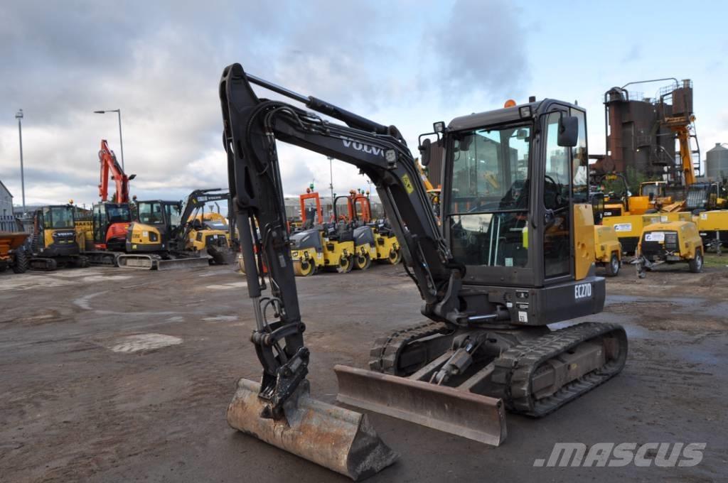 Volvo EC 27 D Mini bageri < 7t