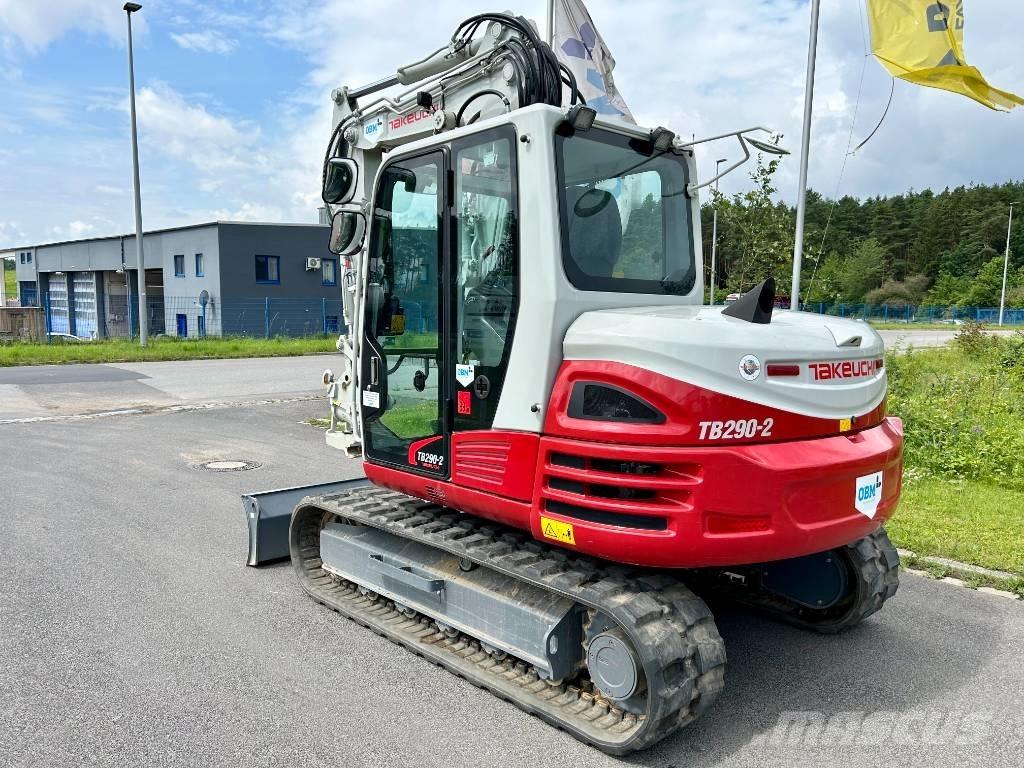 Takeuchi TB 290-2 CV Midi bageri 7t – 12t
