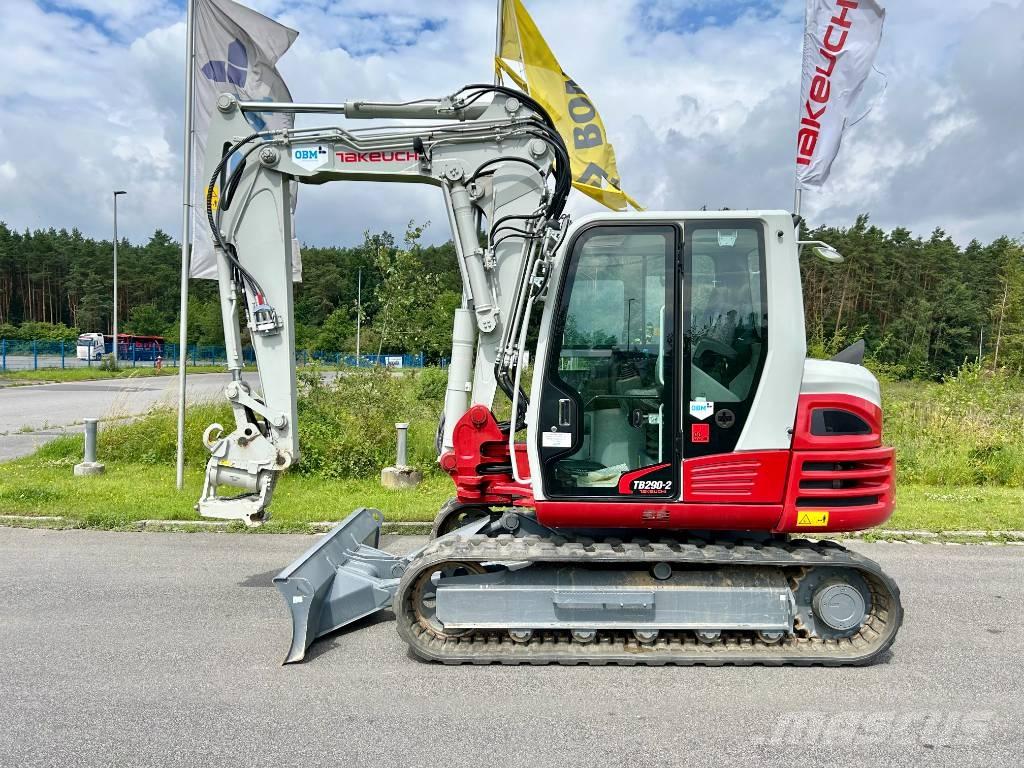 Takeuchi TB 290-2 CV Midi bageri 7t – 12t
