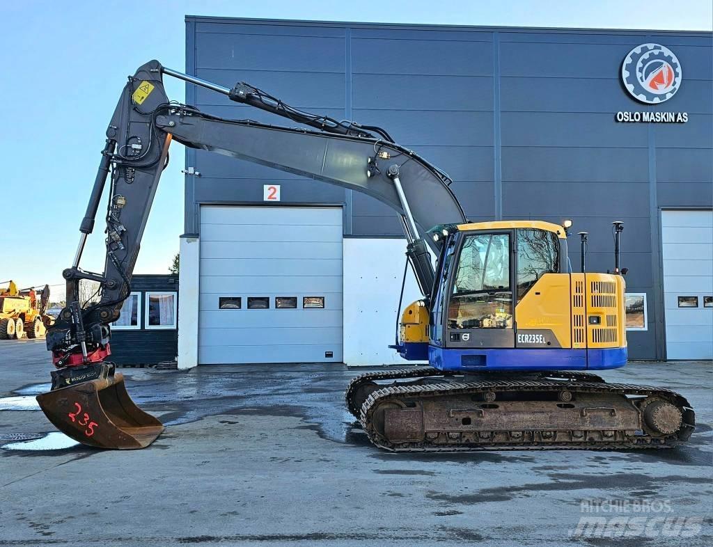 Volvo ECR 235 EL Bageri guseničari