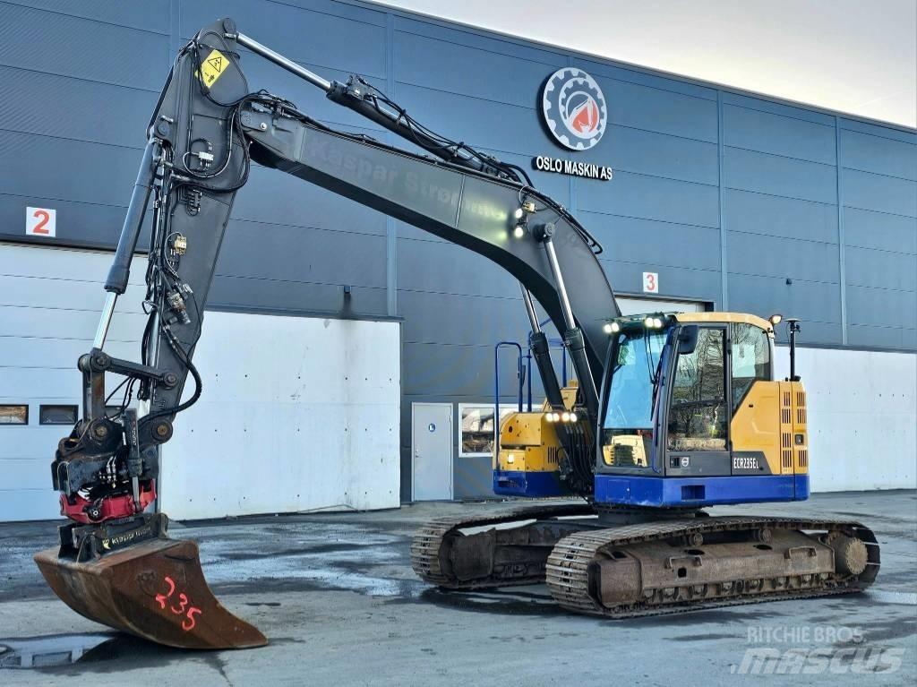 Volvo ECR 235 EL Bageri guseničari