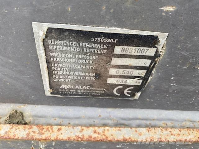 Mecalac 12 MTX Bageri točkaši