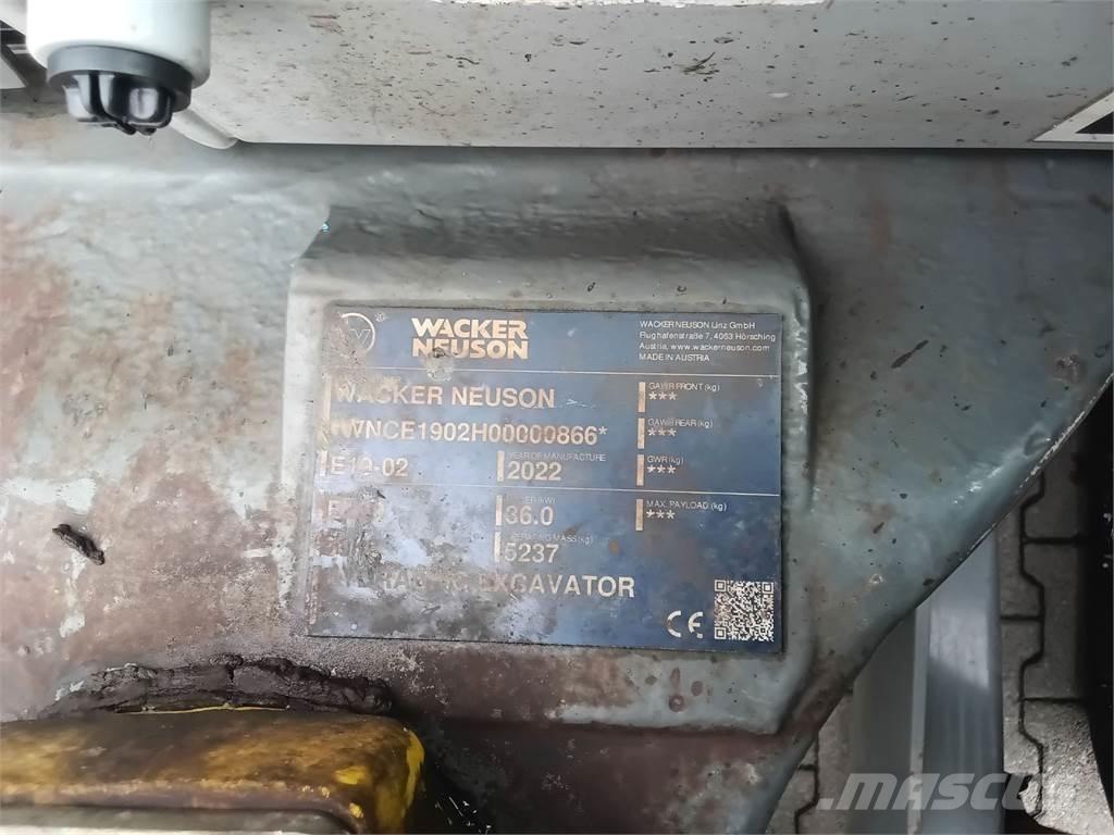 Wacker Neuson EZ50 Bageri guseničari