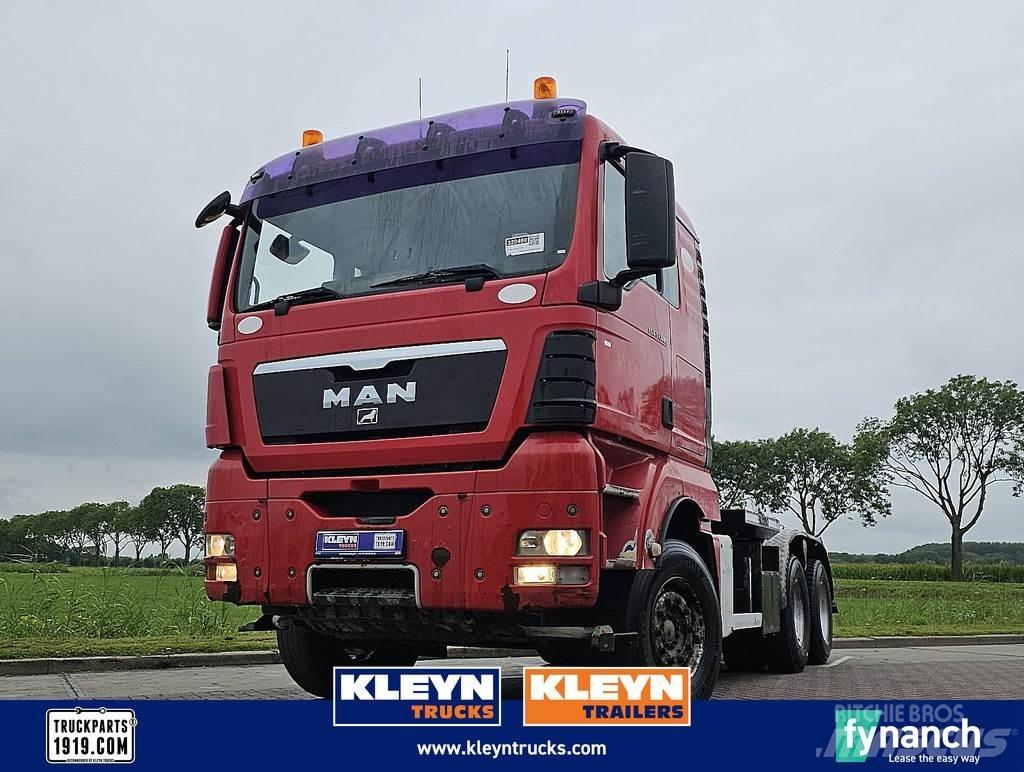 MAN 33.400 TGS 6X4 Rol kiper kamioni sa kukom za podizanje tereta