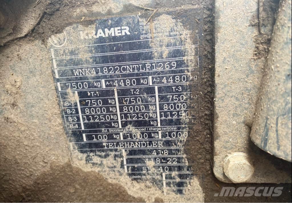 Kramer KT 276 Poljoprivredni teleskopski utovarivači